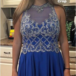 Blush prom size 10 homecoming dress. Worn only a few hours. Very beautiful dress